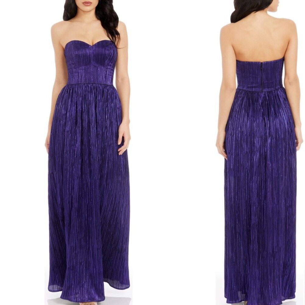 Dress the Population Women's Audrina Strapless Gown